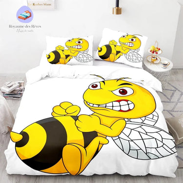 Housse de Couette Abeille Piqure